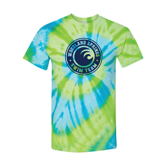 Woodland Springs Swim Team | Tie Dye Shirt