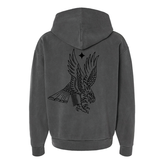Vivus Diamond Eagle Hooded Sweatshirt