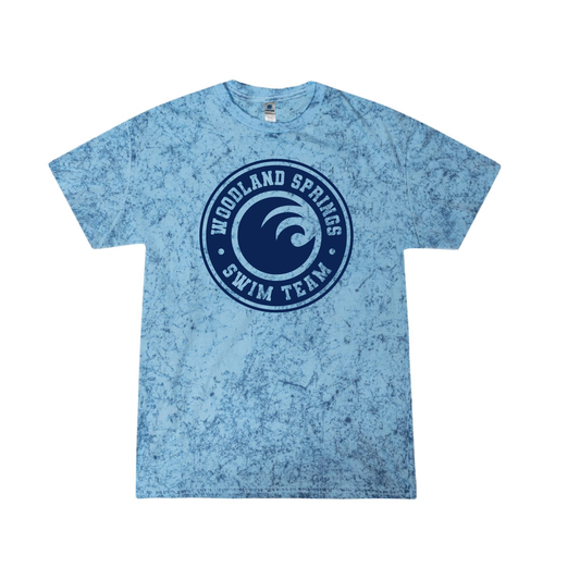 Woodland Springs Swim Team | Color Crush Tie Dye Shirt