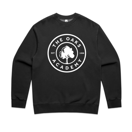 The Oaks Academy - Oaks Logo - Crew Neck Fleece Faded (2 Colorways)