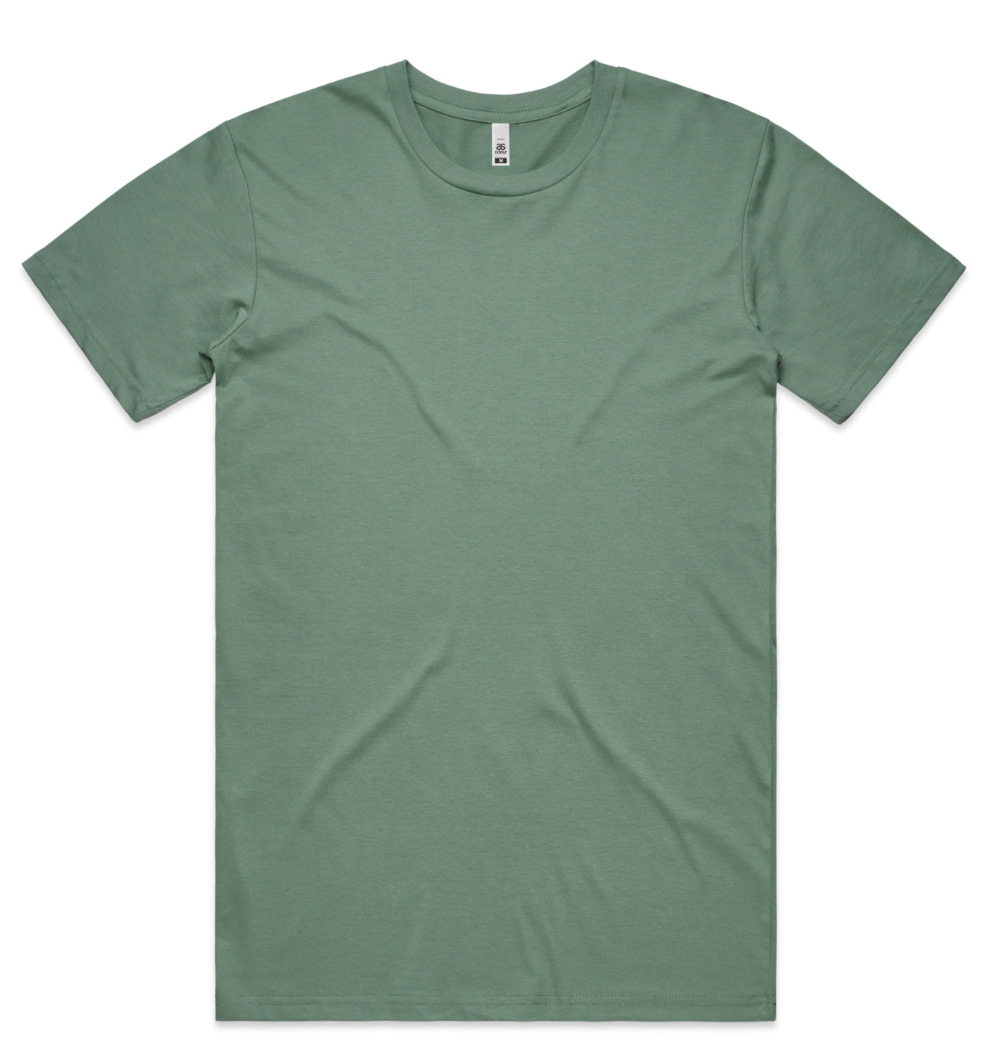 50 Screen printed As Colour Basic Tees | Up to 3 Color Imprint