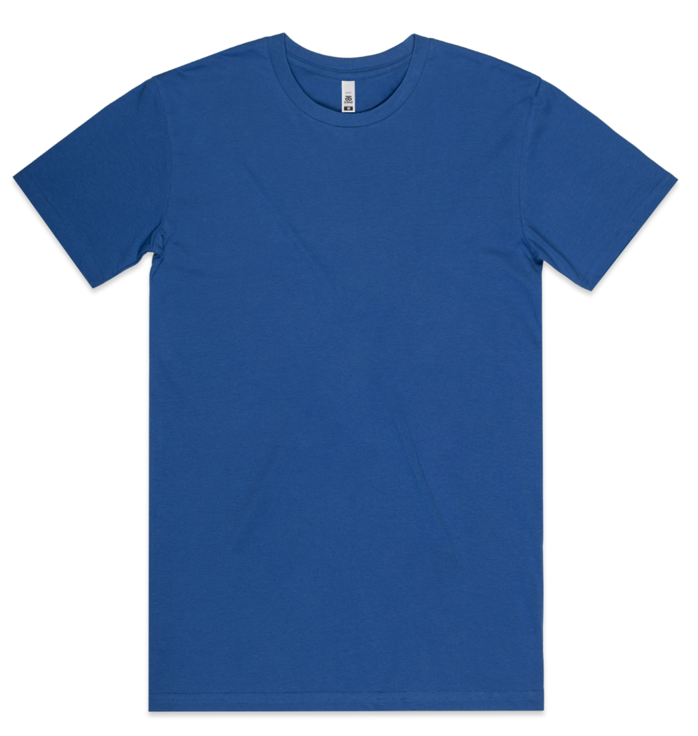 50 Screen printed As Colour Basic Tees | Up to 3 Color Imprint
