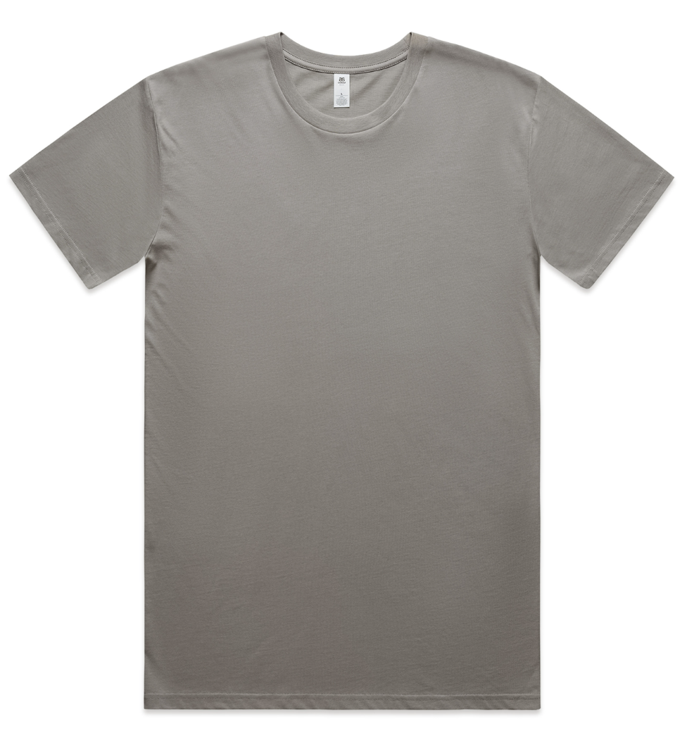 50 Screen printed As Colour Basic Tees | Up to 3 Color Imprint