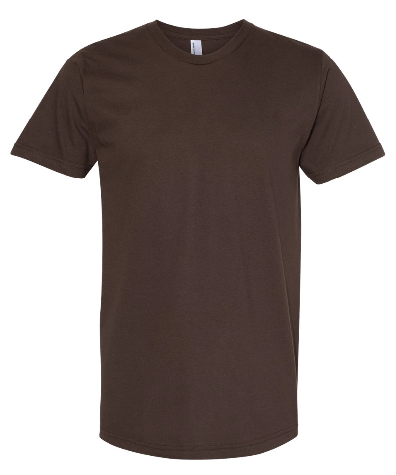 50 Screen printed American Apparel Fine Jersey | Up to 3 Color Imprint