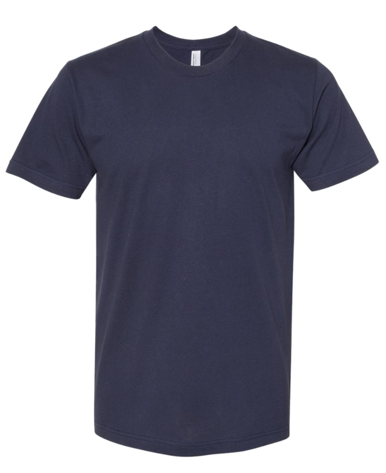 50 Screen printed American Apparel Fine Jersey | Up to 3 Color Imprint