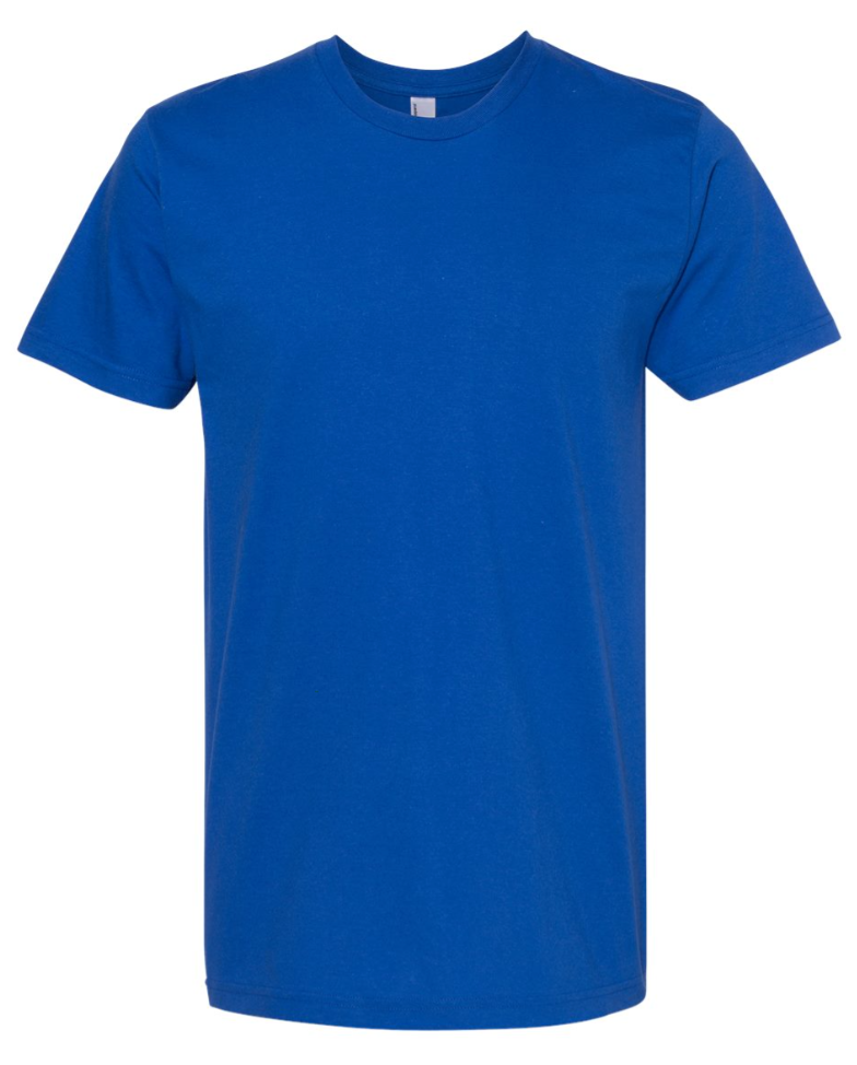 50 Screen printed American Apparel Fine Jersey | Up to 3 Color Imprint