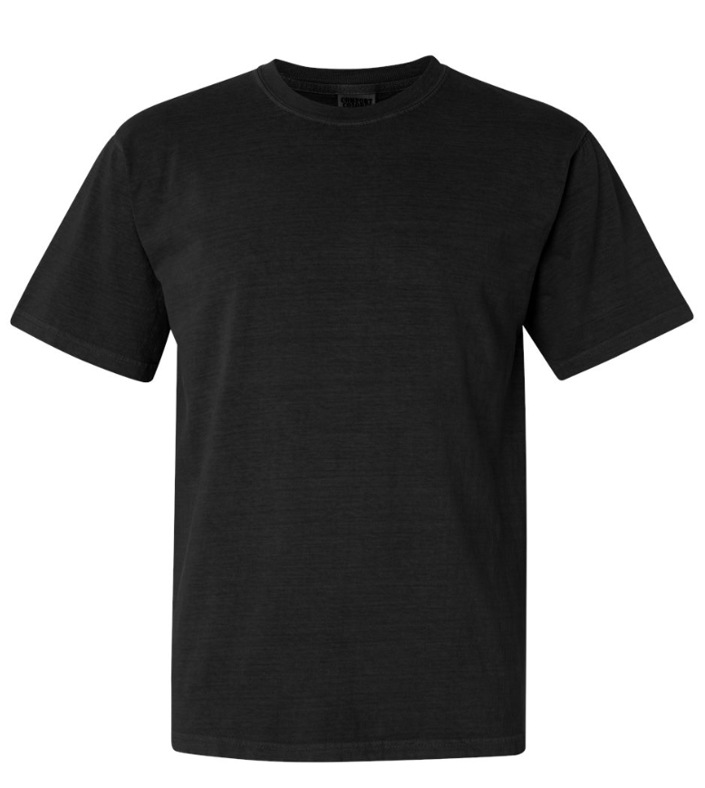 24 Screen printed Comfort Color Garment Dyed T-Shirts | Up to 3 Color Imprint