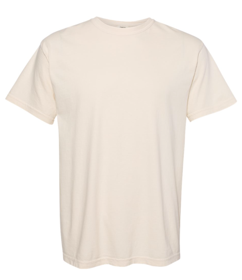 24 Screen printed Comfort Color Garment Dyed T-Shirts | Up to 3 Color Imprint