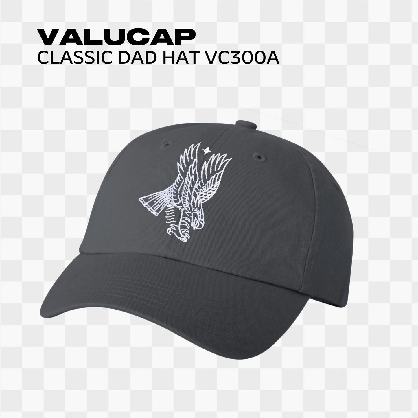 12 Embroidered Dad Caps Package Deal - FREE DIGITIZING