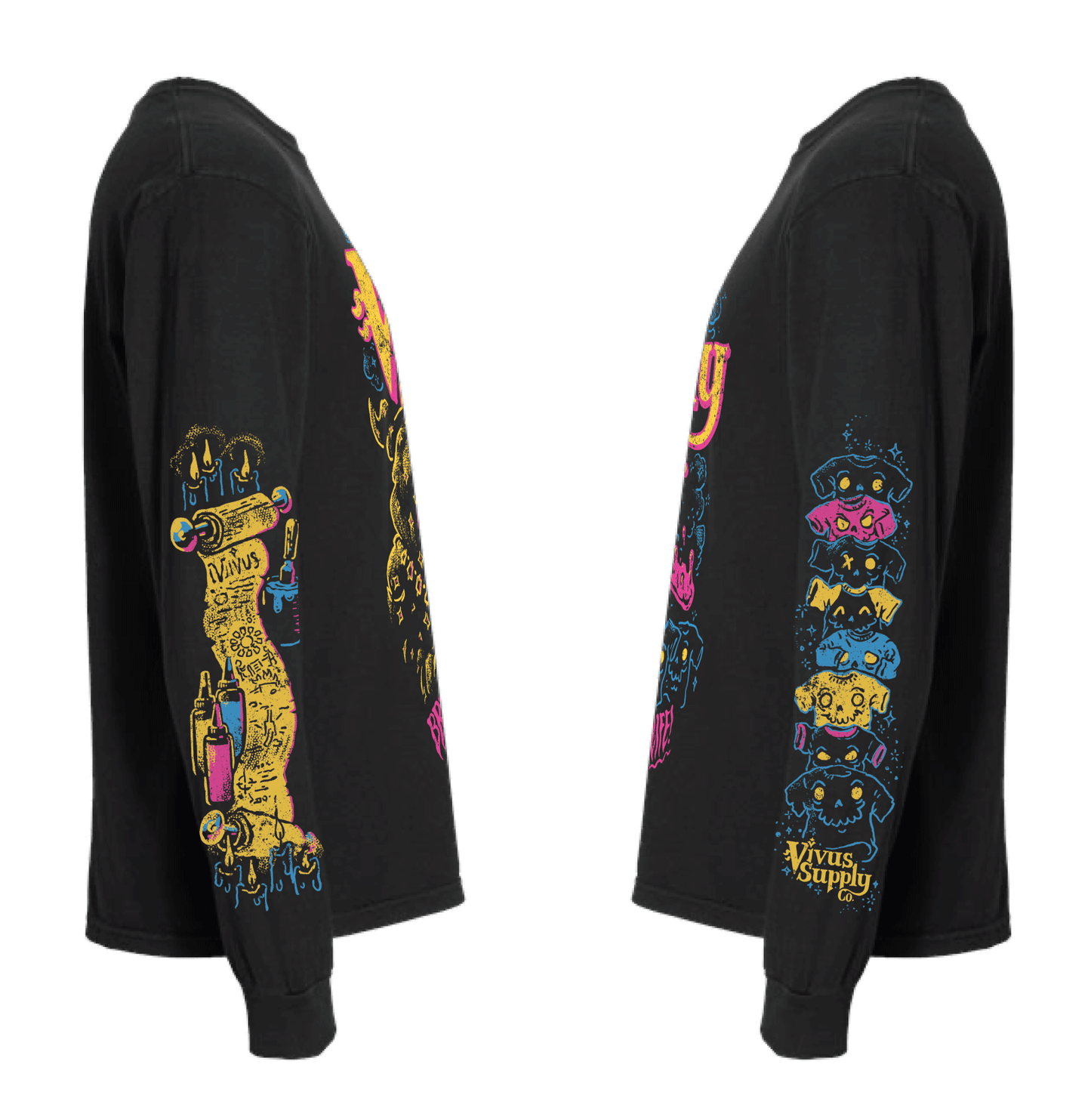 Inkromancer Long sleeve Fundraiser Tee