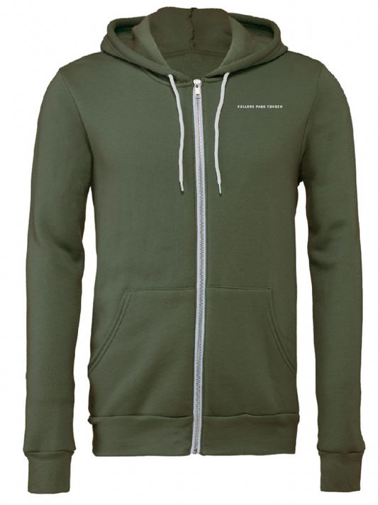 Bella + Canvas - Unisex Triblend Sponge Fleece Full-Zip Hoodie
