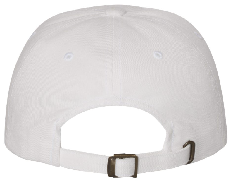 White | Dad Hat | BiomEdit Logo