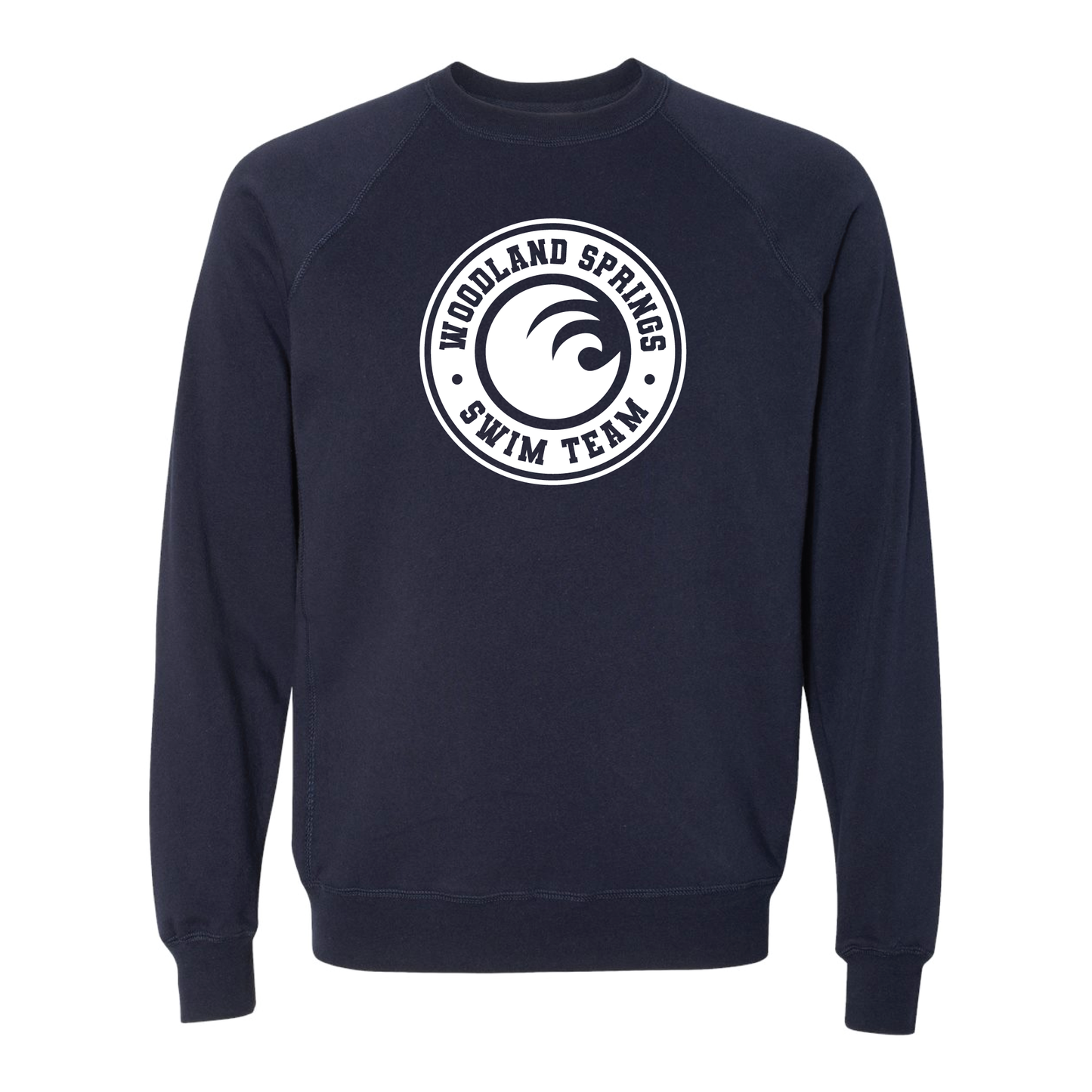 Woodland Springs Swim Team | Crew Neck Sweatshirt | 2 Colorways