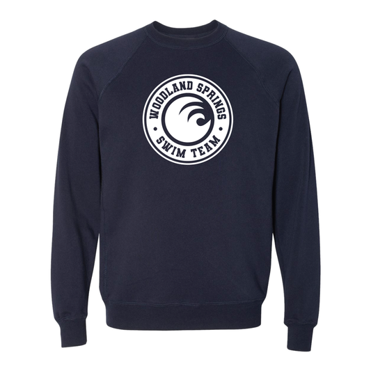 Woodland Springs Swim Team | Crew Neck Sweatshirt | 2 Colorways