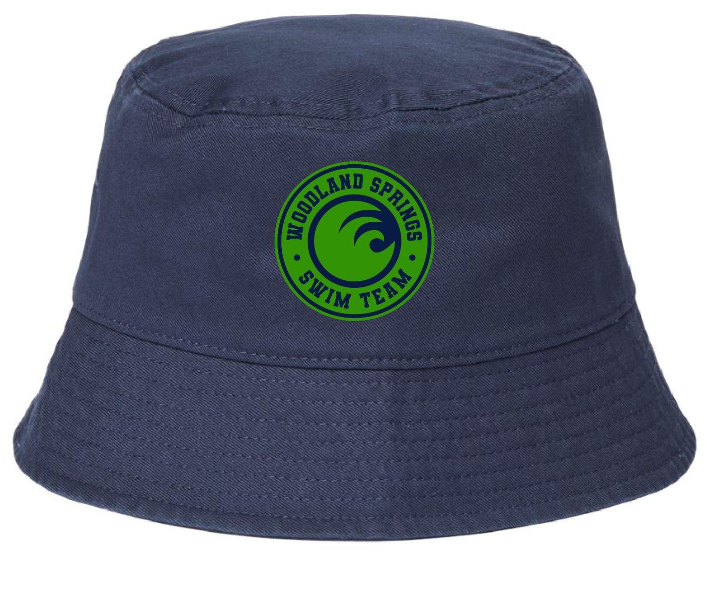 Woodland Springs Swim Team | Navy Bucket Cap