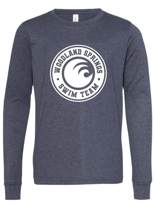 Woodland Springs Swim Team | Youth Long Sleeve | 2 Colorways