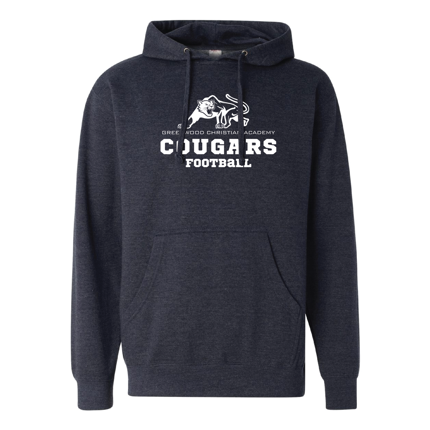 GCA Booster Club - Football - Hooded Sweatshirt - 2 Colorways