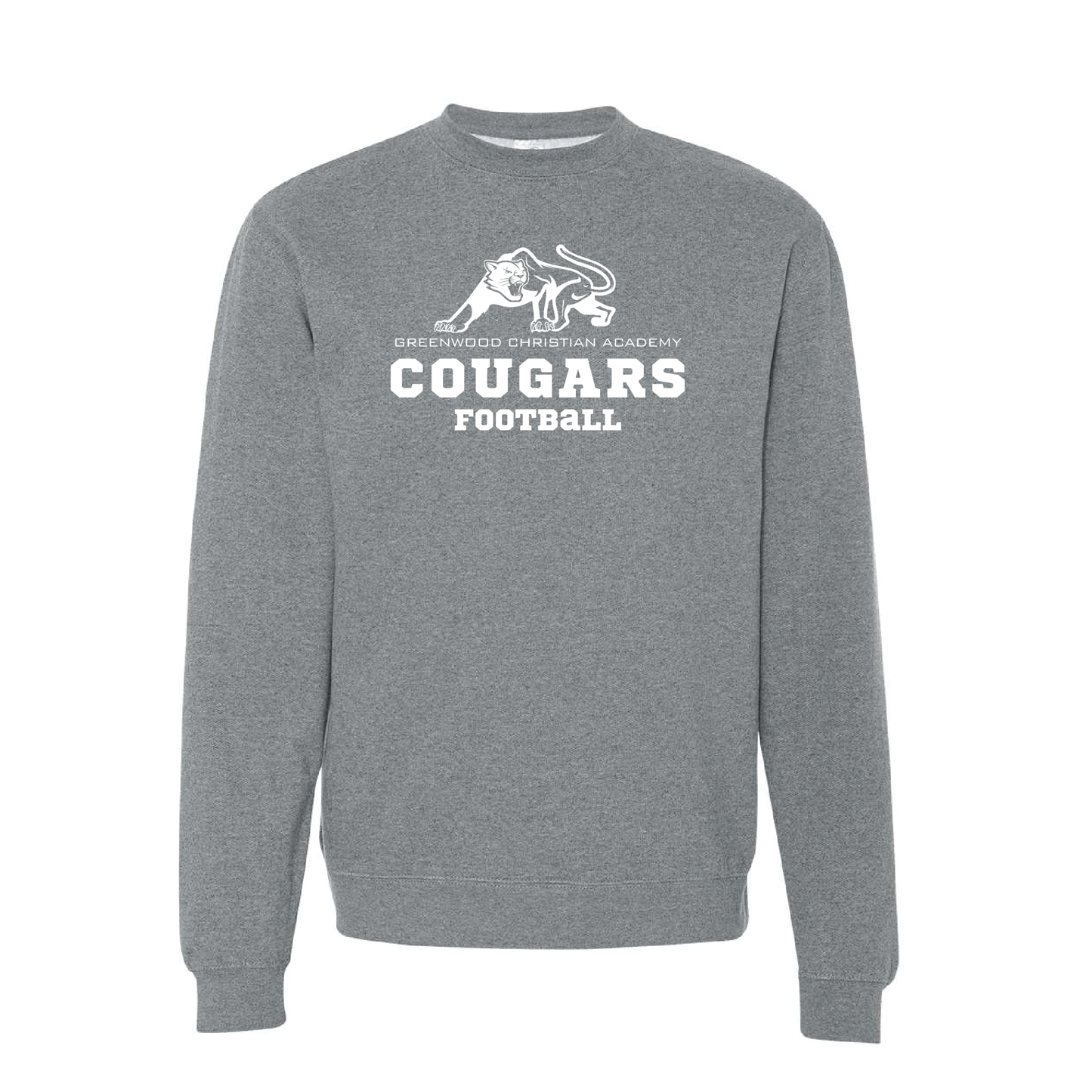 GCA Booster Club - Football - Crew Neck Sweatshirt - 2 Colorways