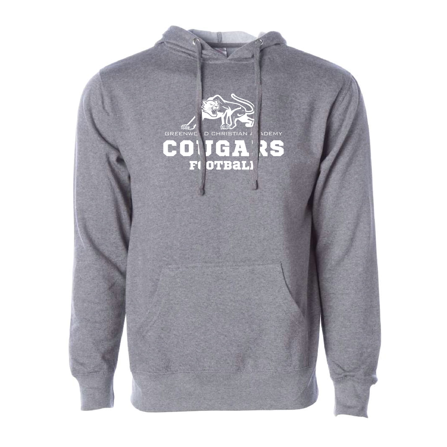 GCA Booster Club - Football - Hooded Sweatshirt - 2 Colorways