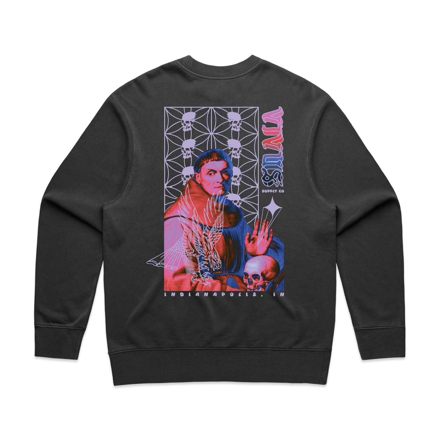 Vivus Latin Monk Crew Neck