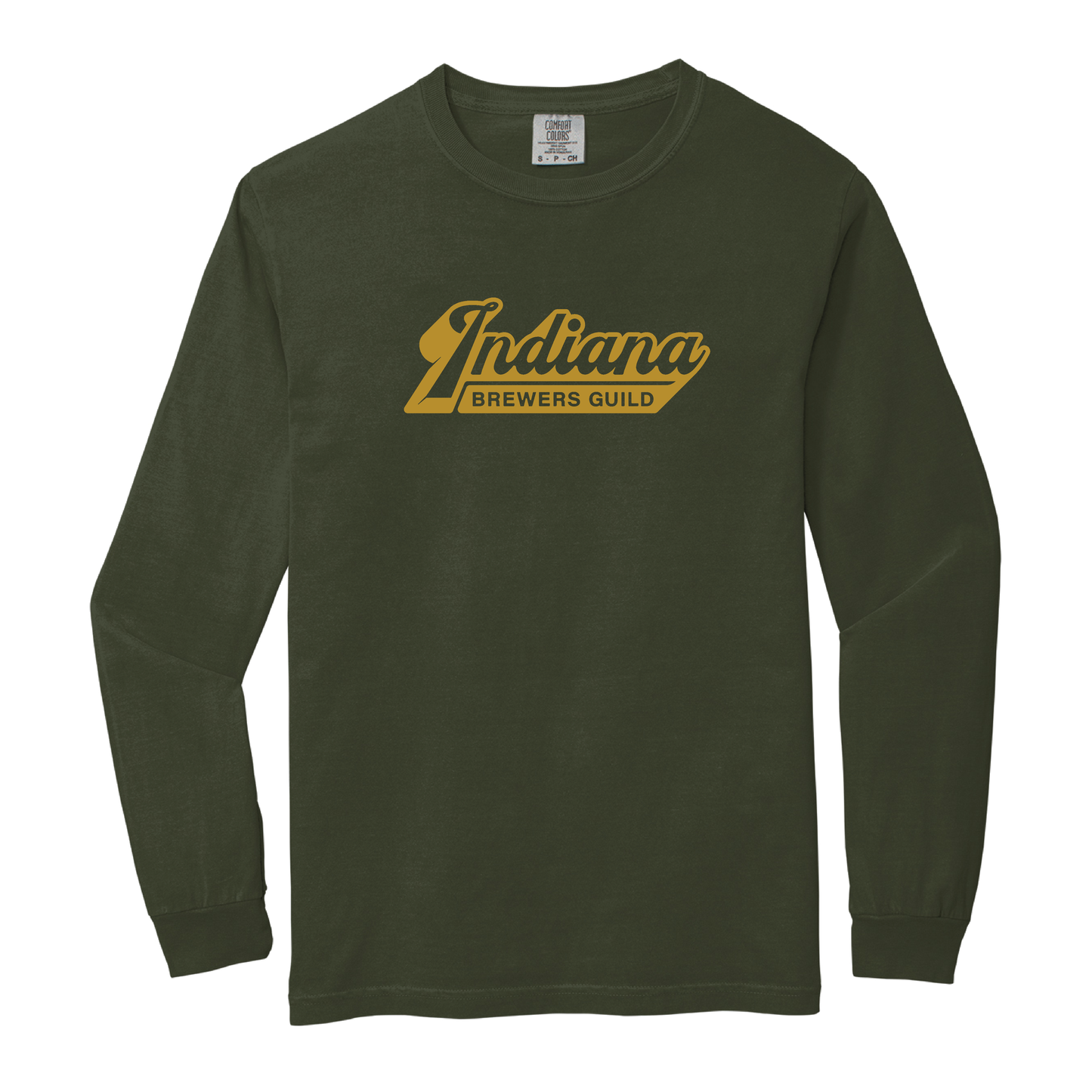 Indiana Brewers Guild - Garment-Dyed Heavyweight Long Sleeve T-Shirt