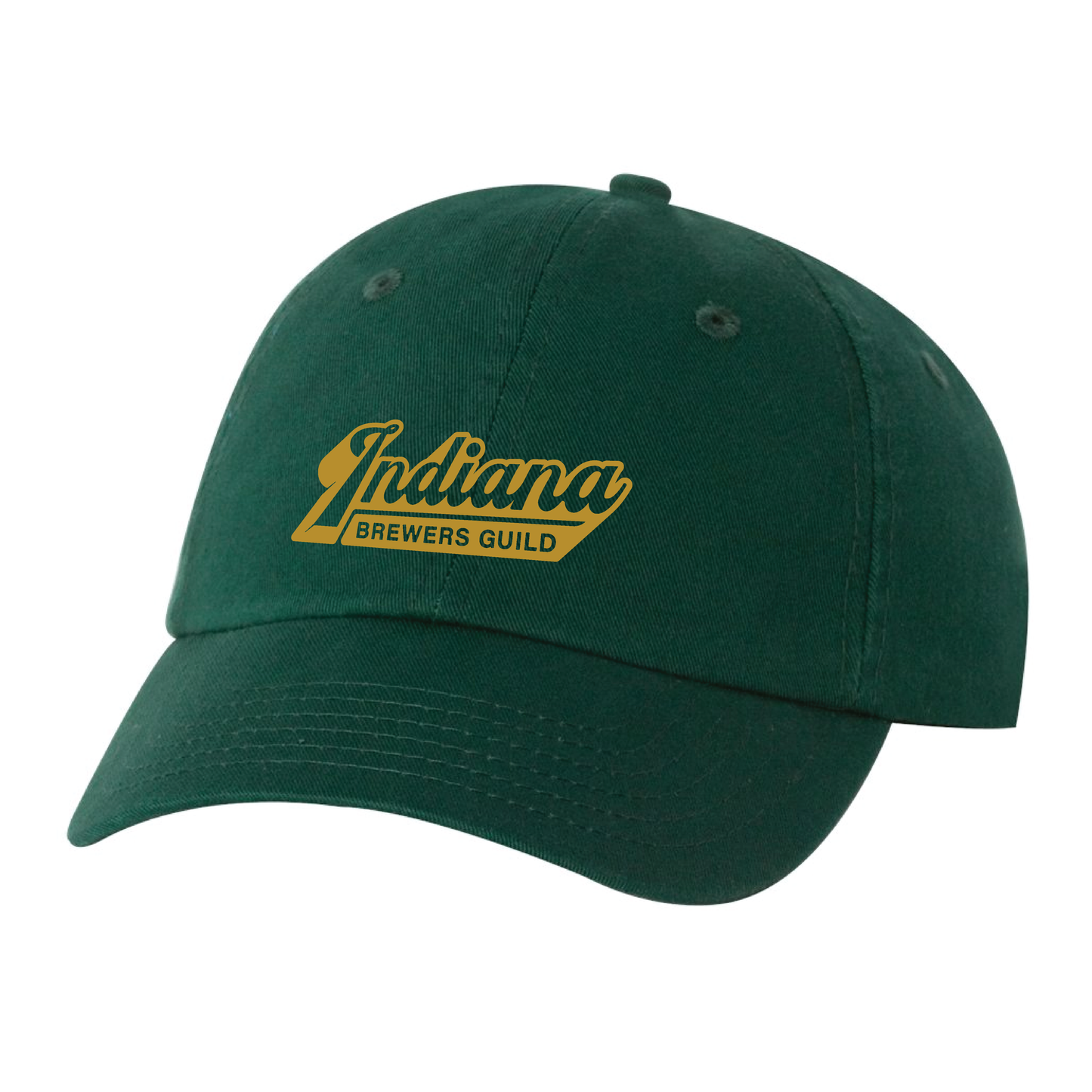 Indiana Brewers Guild - Embroidered Dad Style Cap - Multiple Colorways