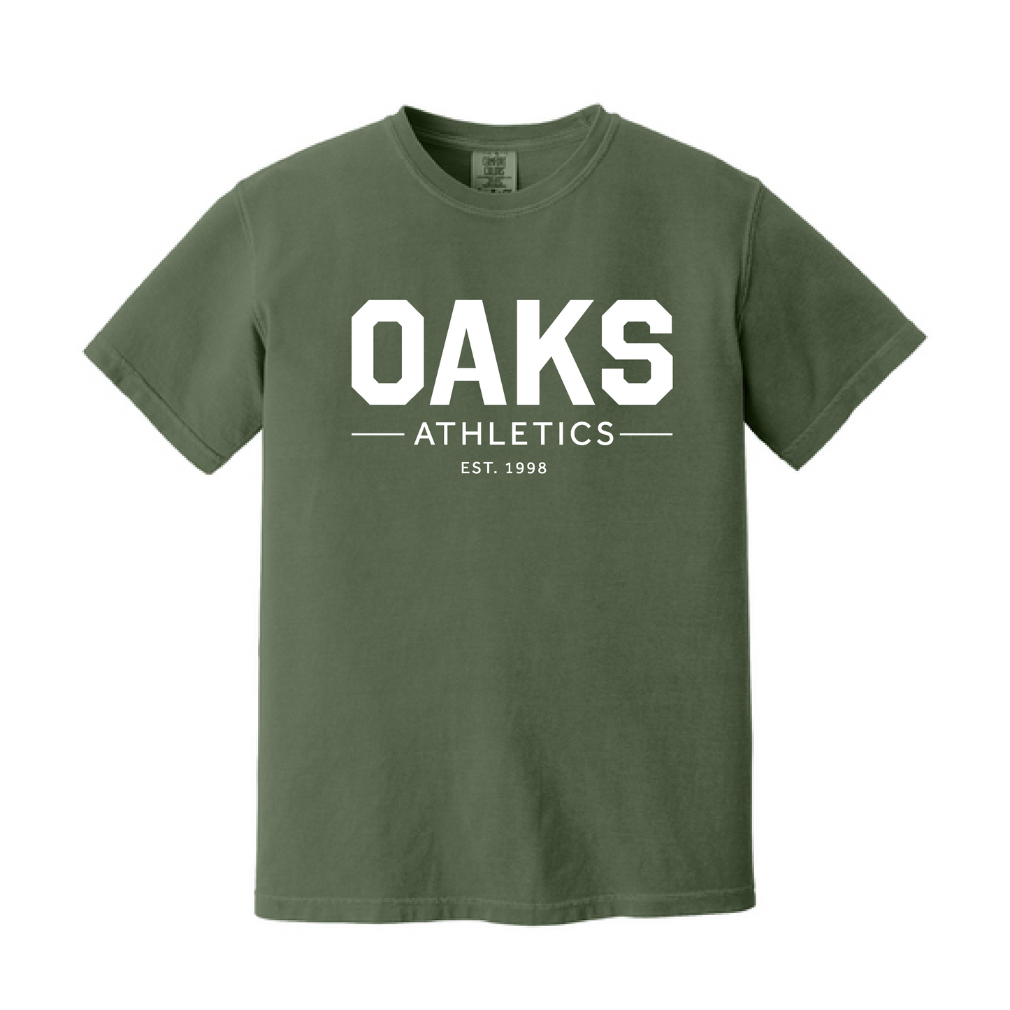 The Oaks Academy - Oaks Athletics - Heavyweight - Vintage Wash T-Shirt (2 Colorways)