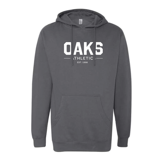 The Oaks Academy - Oaks Athletics - Midweight Hooded Sweatshirt - (Multiple Colorways)