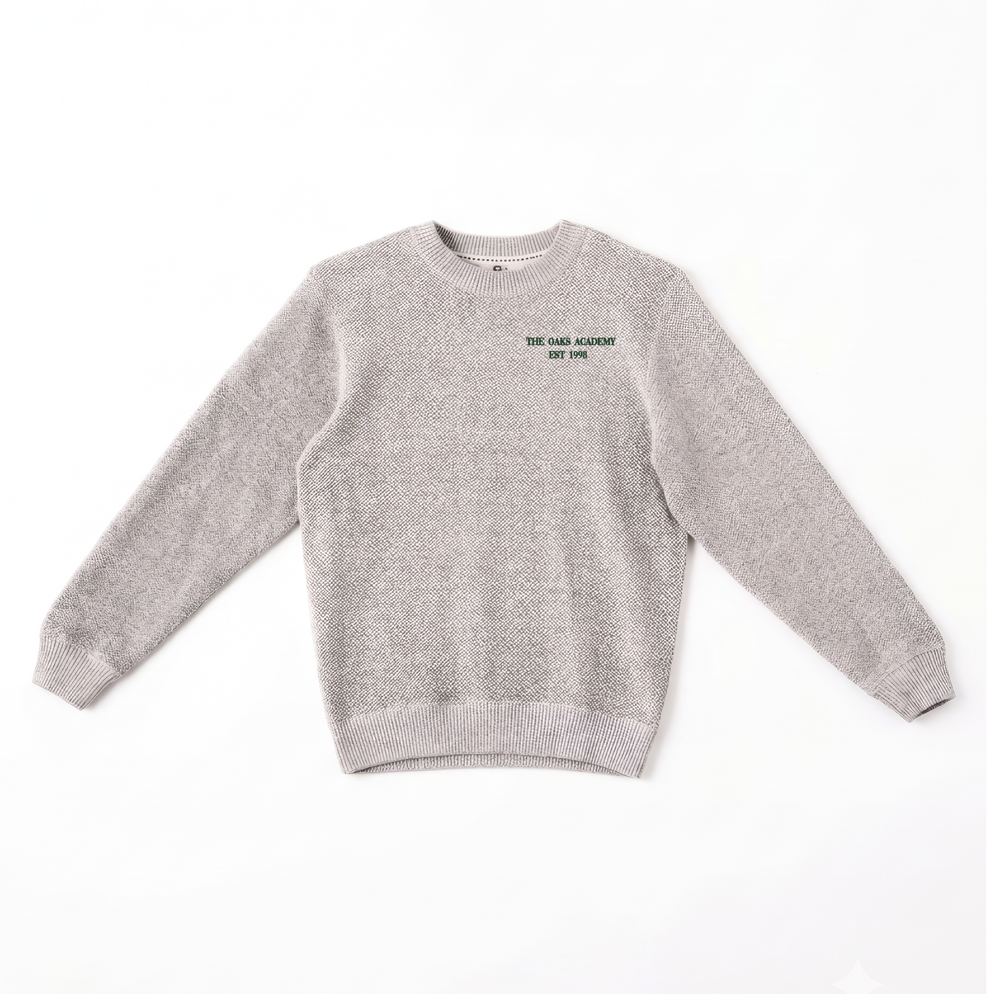 The Oaks Academy - Textured Crewneck Sweatshirt