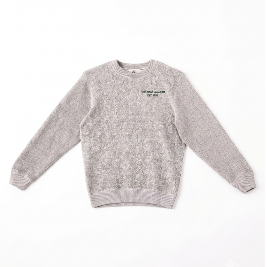 The Oaks Academy - Textured Crewneck Sweatshirt