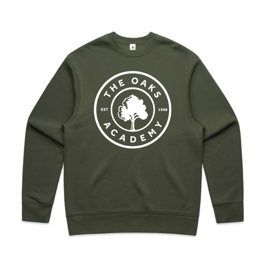 The Oaks Academy - Oaks Logo - Crew Neck Fleece