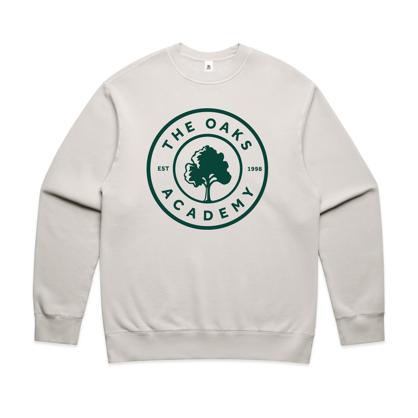 The Oaks Academy - Oaks Logo - Crew Neck Fleece Faded (2 Colorways)