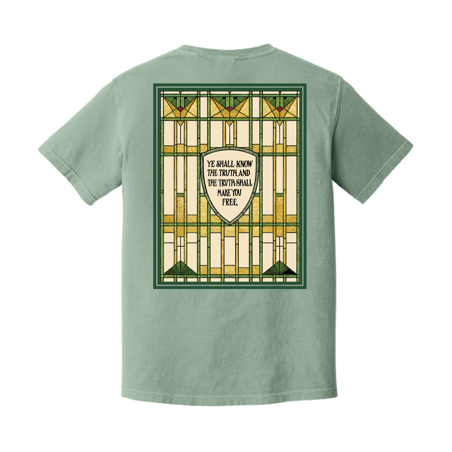 The Oaks Academy Stain Glass T-Shirt - 2 Colorways