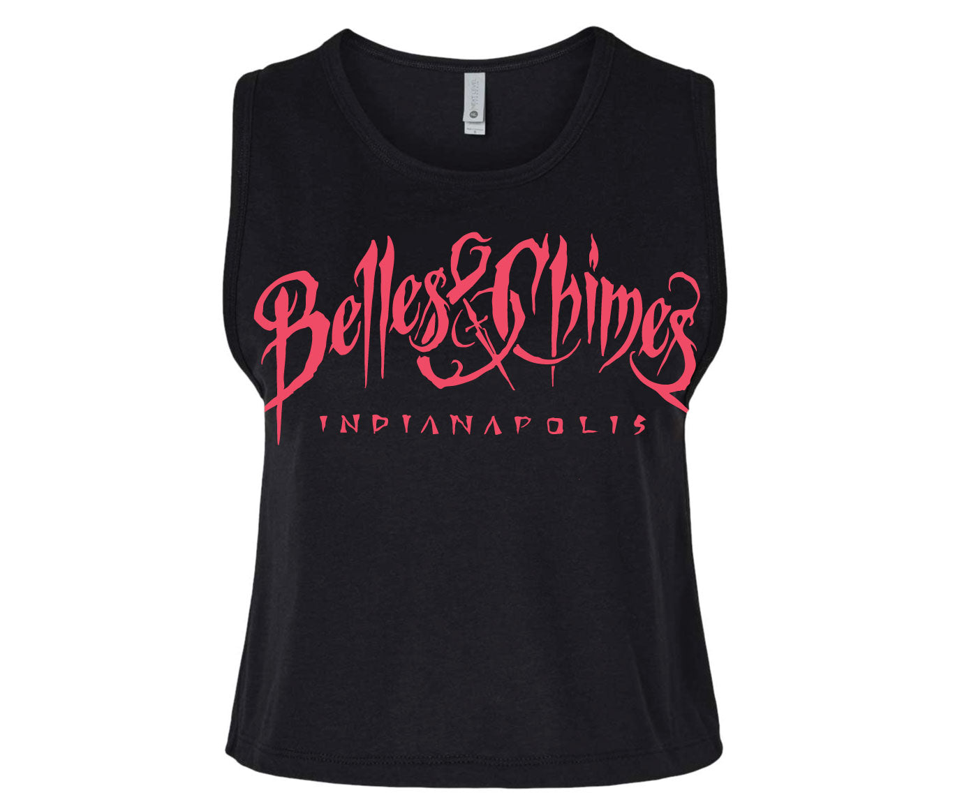 Belles & Chimes Indy crop tank