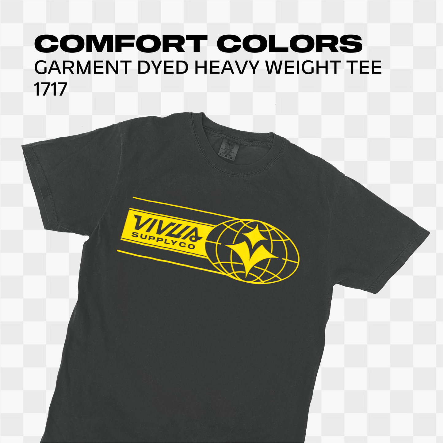 24 Screen printed Comfort Color Garment Dyed T-Shirts | Up to 3 Color Imprint