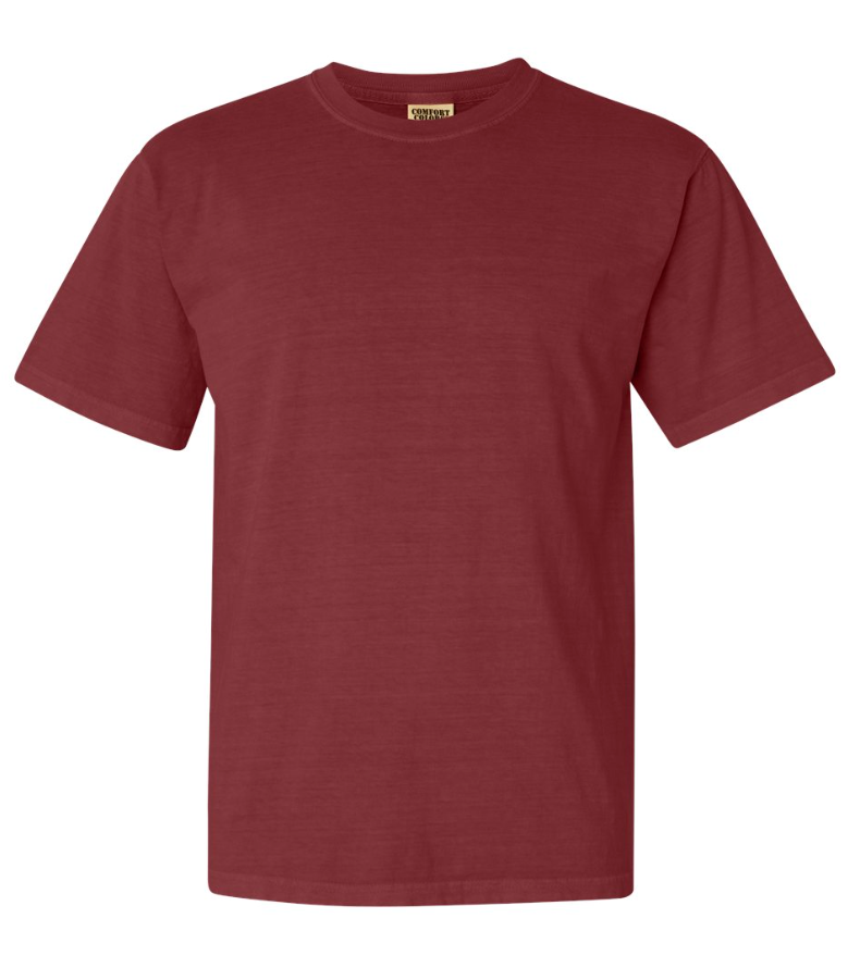 24 Screen printed Comfort Color Garment Dyed T-Shirts | Up to 3 Color Imprint