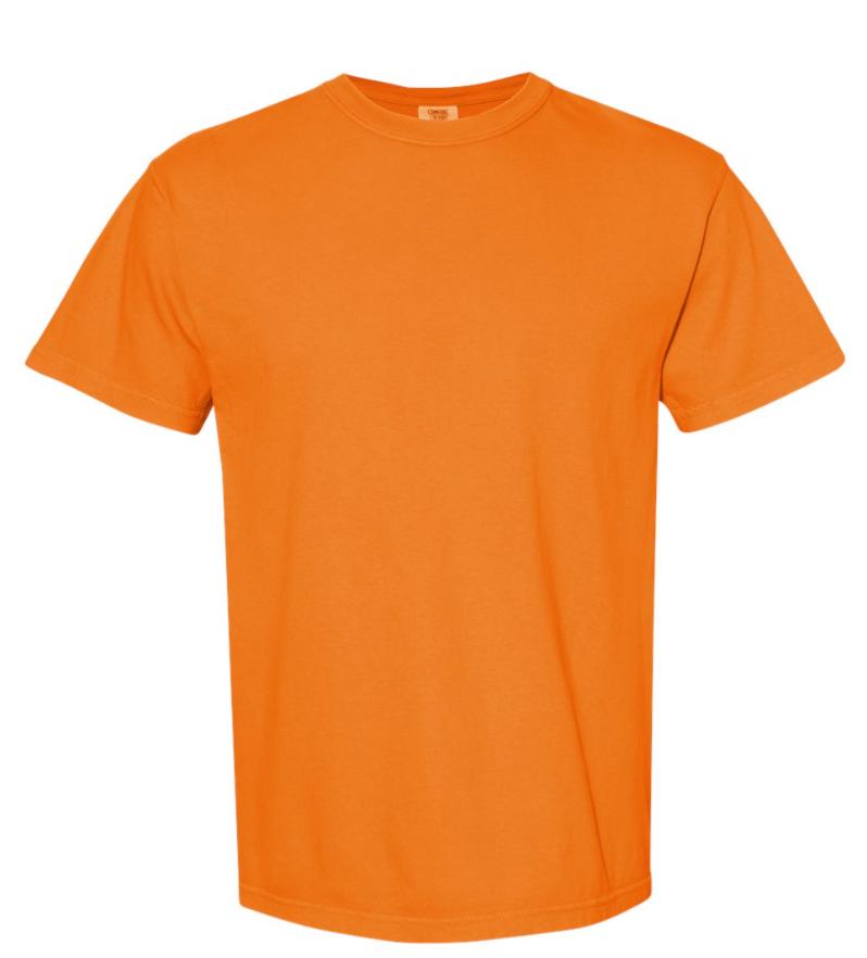 24 Screen printed Comfort Color Garment Dyed T-Shirts | Up to 3 Color Imprint