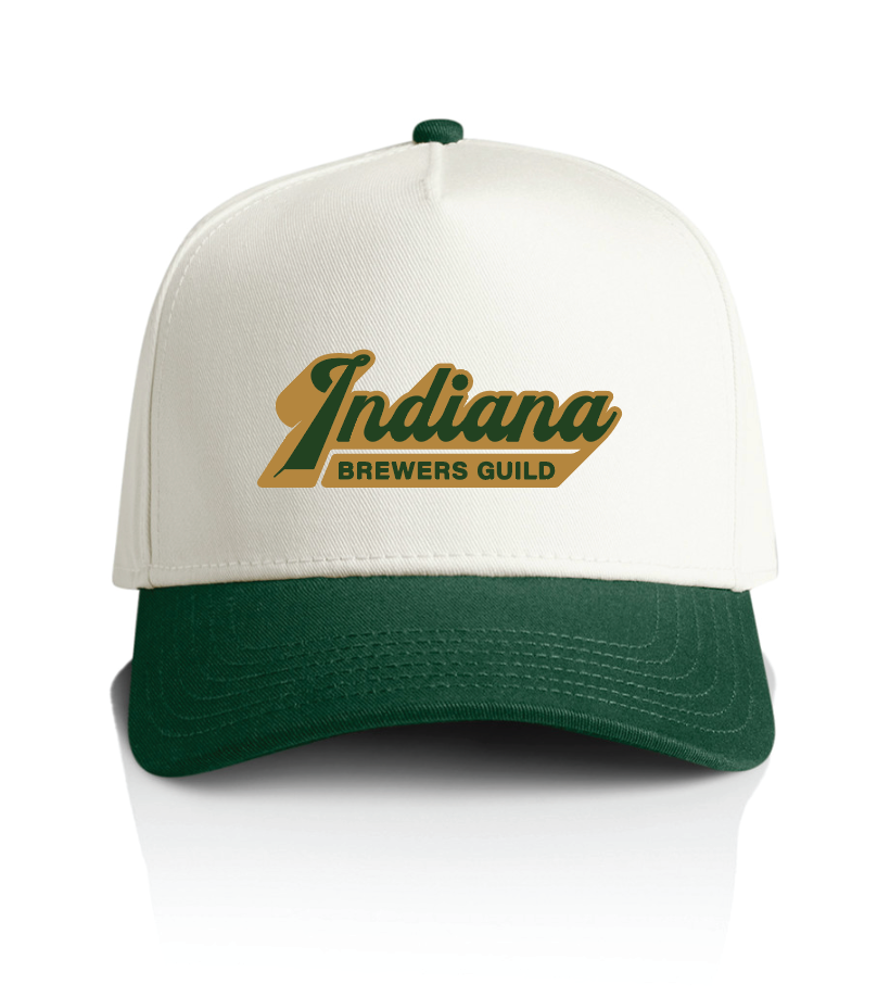 Indiana Brewers Guild Logo Two Tone Cap