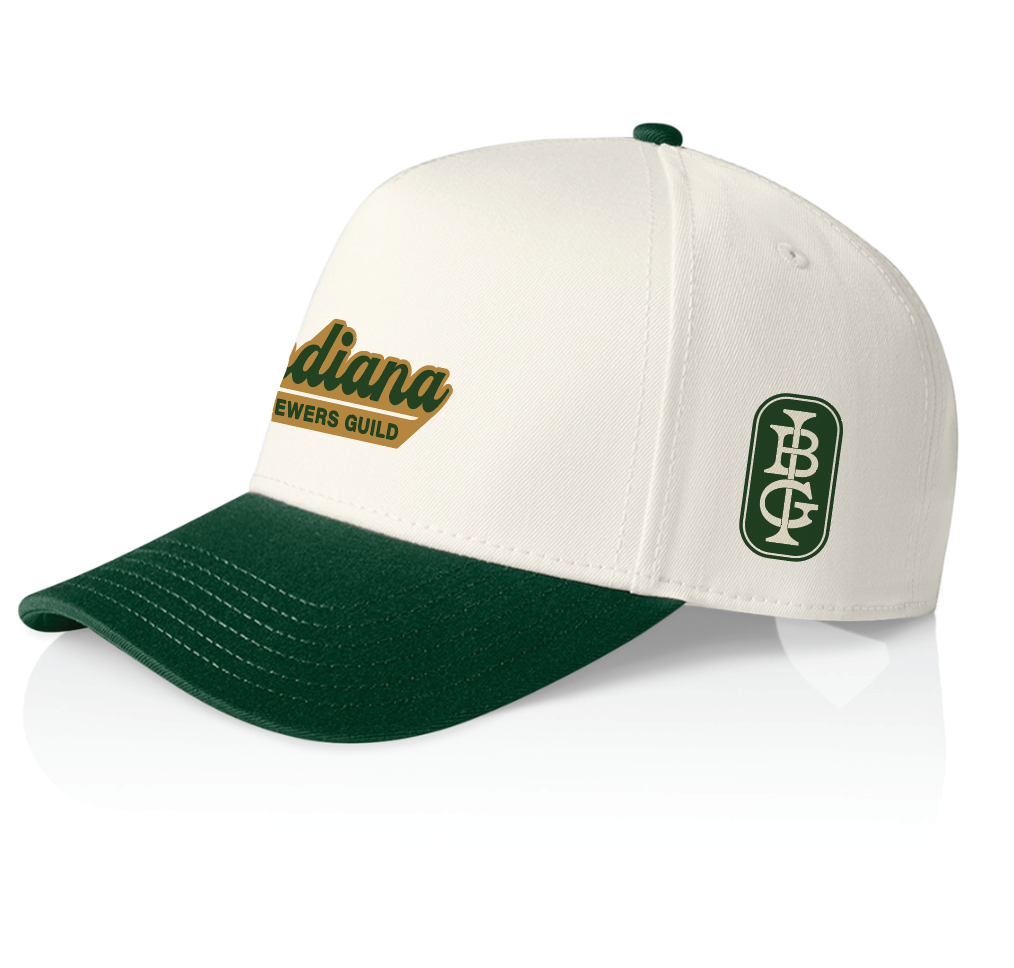 Indiana Brewers Guild Logo Two Tone Cap