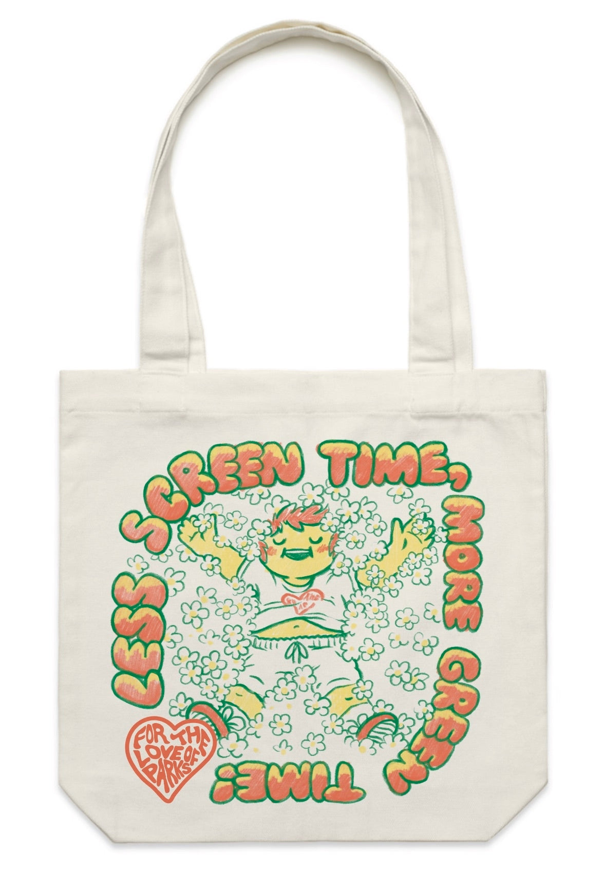Vivus Supply - Less Screen Time More Green Time Tote Bag