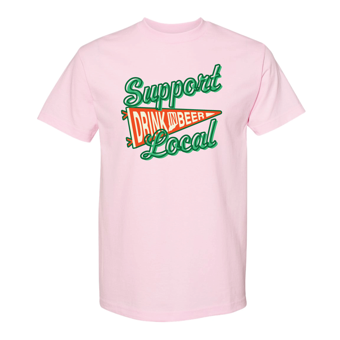 Support Local Pennant Tee