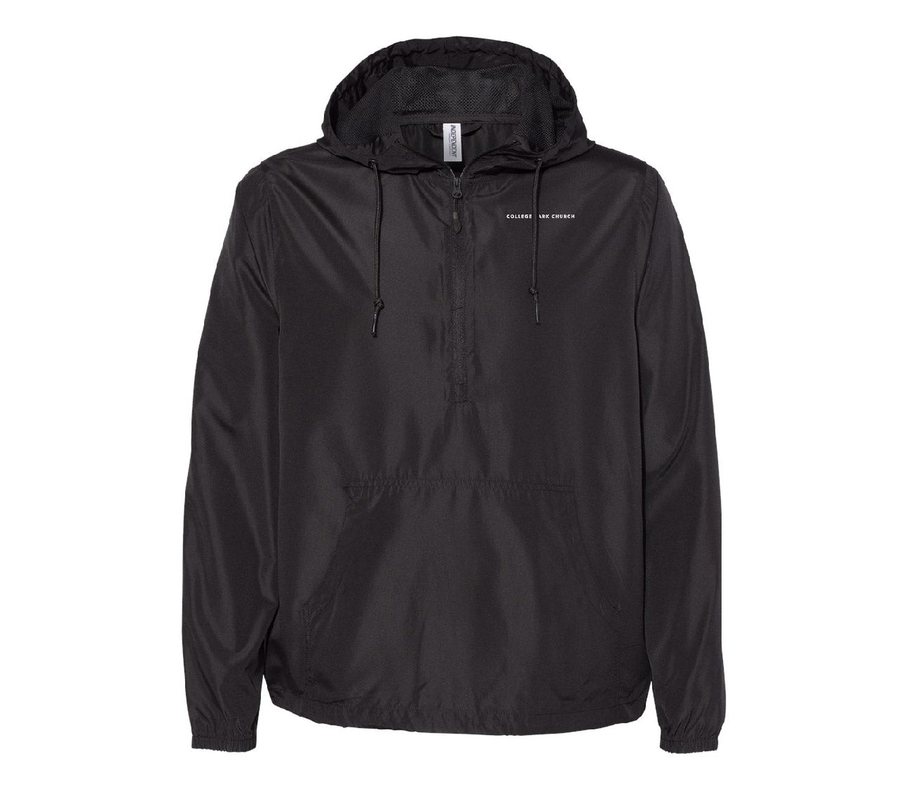 Independent Trading Co. - Unisex Lightweight Quarter-Zip Windbreaker Pullover Jacket