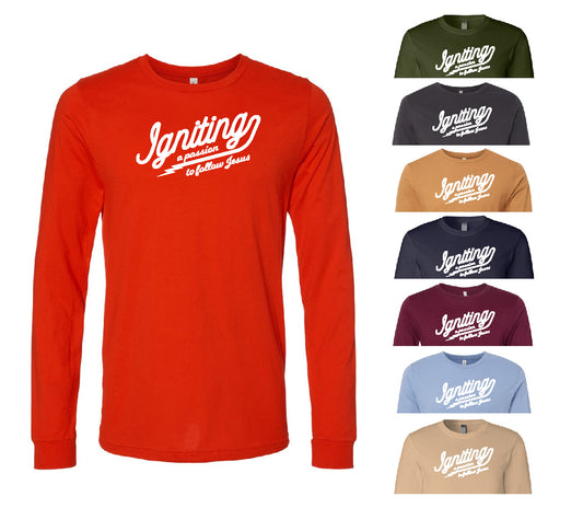Igniting- Bella + Canvas - Unisex Jersey Long Sleeve Tee