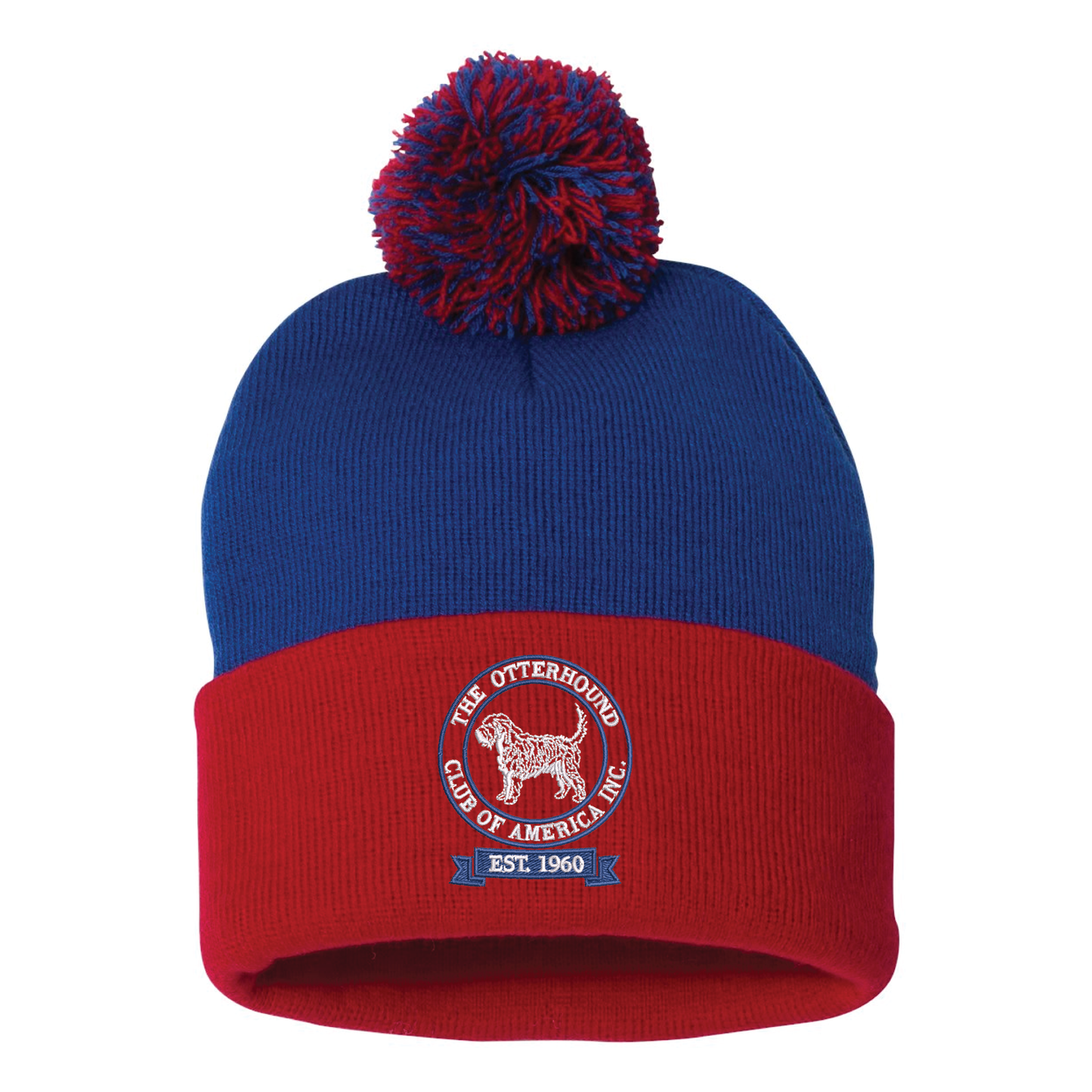 The Otterhound Club - Pom-Pom 12" Knit Beanie - 2 Colorways