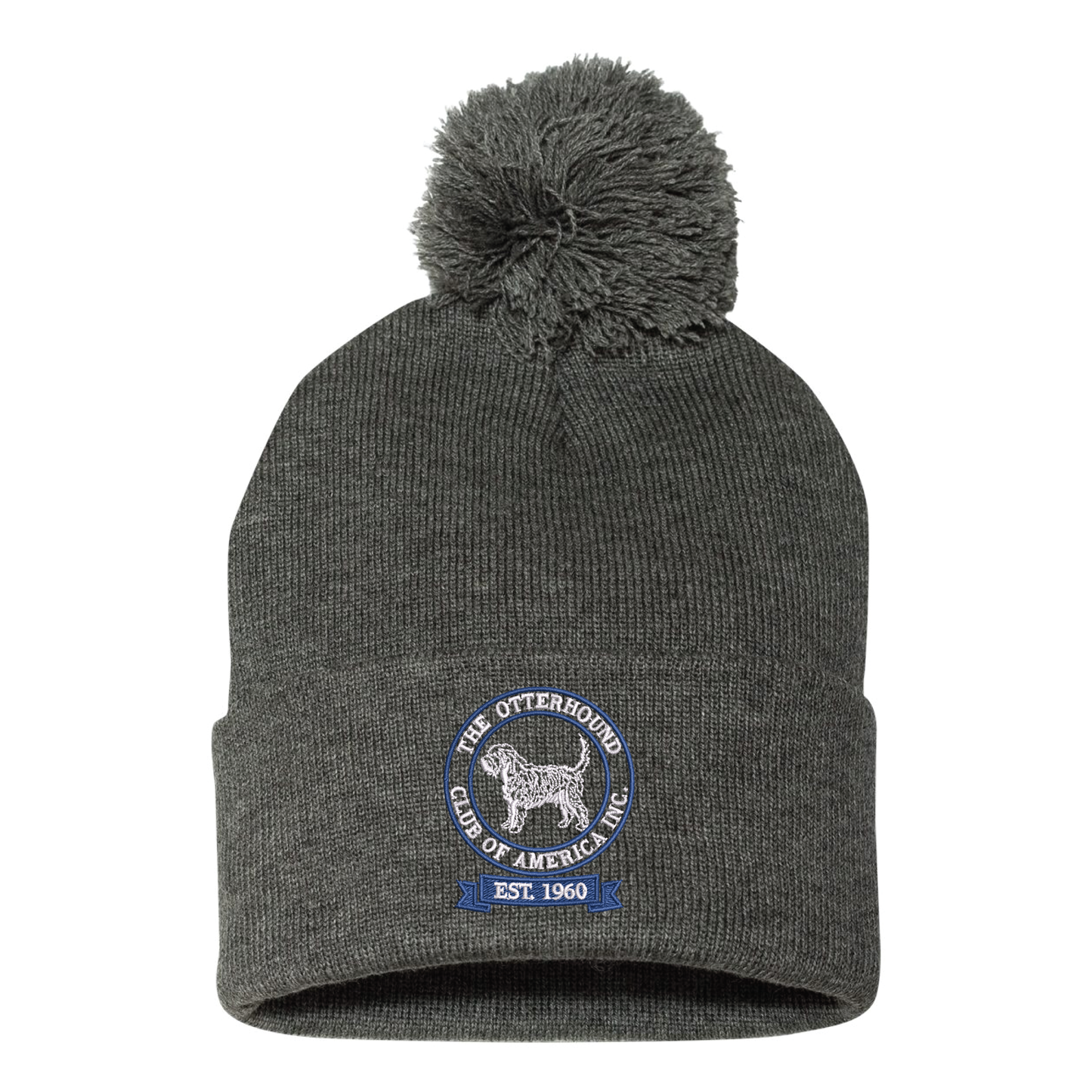 The Otterhound Club - Pom-Pom 12" Knit Beanie - 2 Colorways