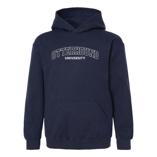 The Otterhound Club - Youth Hooded Sweatshirt - 2 Colorway