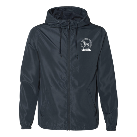 The Otterhound Club - Lightweight Windbreaker Full-Zip Jacket - 2 Colorways