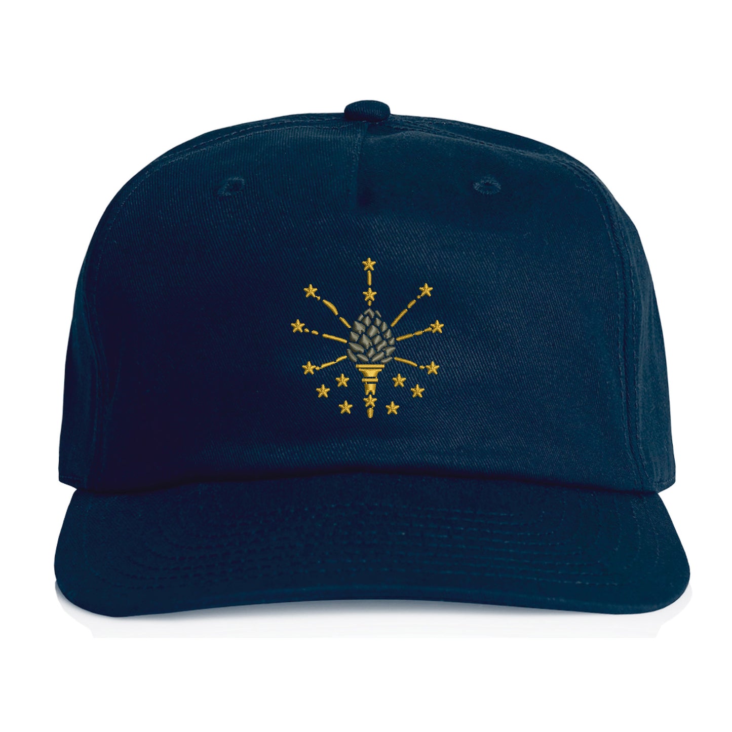 Indy Hop Flag Dad Cap - Blue