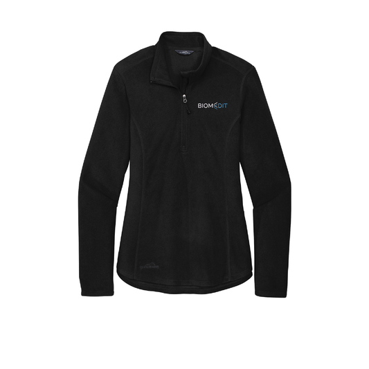 BiomEdit Logo: Eddie Bauer® Ladies 1/2-Zip Microfleece Jacket