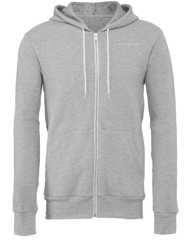 Bella + Canvas - Unisex Triblend Sponge Fleece Full-Zip Hoodie